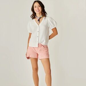 Carve Designs Oahu Pink Corduroy Shorts Size 12